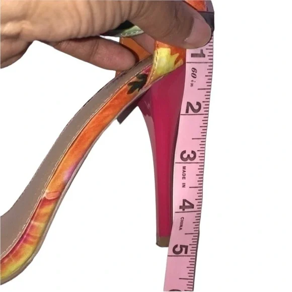 Mossimo Floral Strappy Heels - Picture 7 of 7